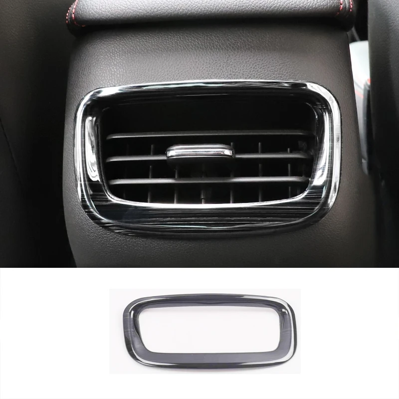 Car Rear Armrest Air Vent Frame Trims Outlet Decoration for Chevrolet Monza 2019 2020 2021 2022 2023 2024 Accessories Auto Kit