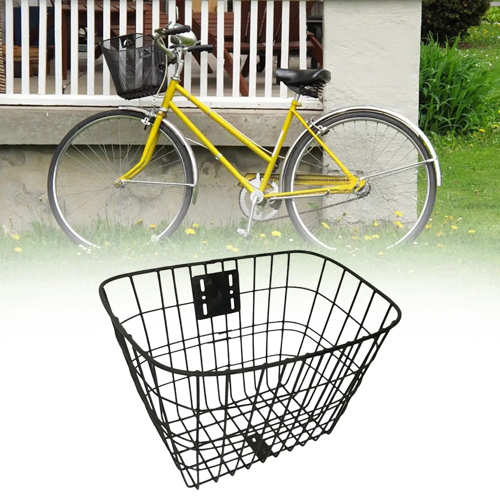 Bike Baskets Bicycle Basket Front Rear Shopping Bag Cycling Accessories Bicycles