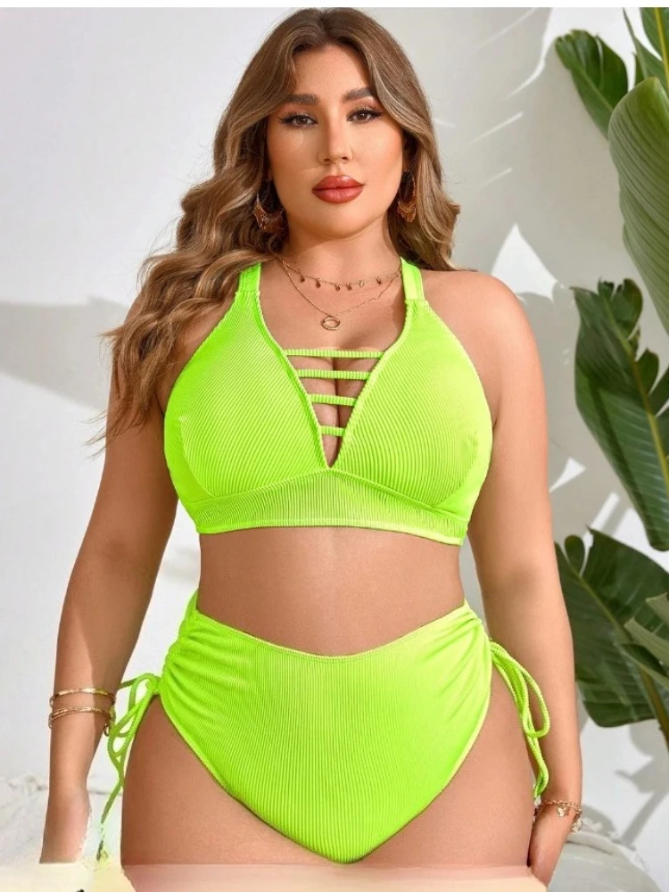 

Women's Split High Waisted Bikini Two-Piece Suits Swimsuit Beach Hot Spring Swimwear Bathing Suit Women's Two-piece Swimsuit