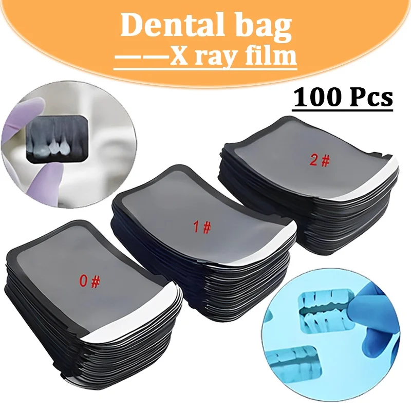 

100pcs Dental X-Ray Barrier Scan Envelopes Disposable Protective Cover for X-Ray Film Lab Consumables