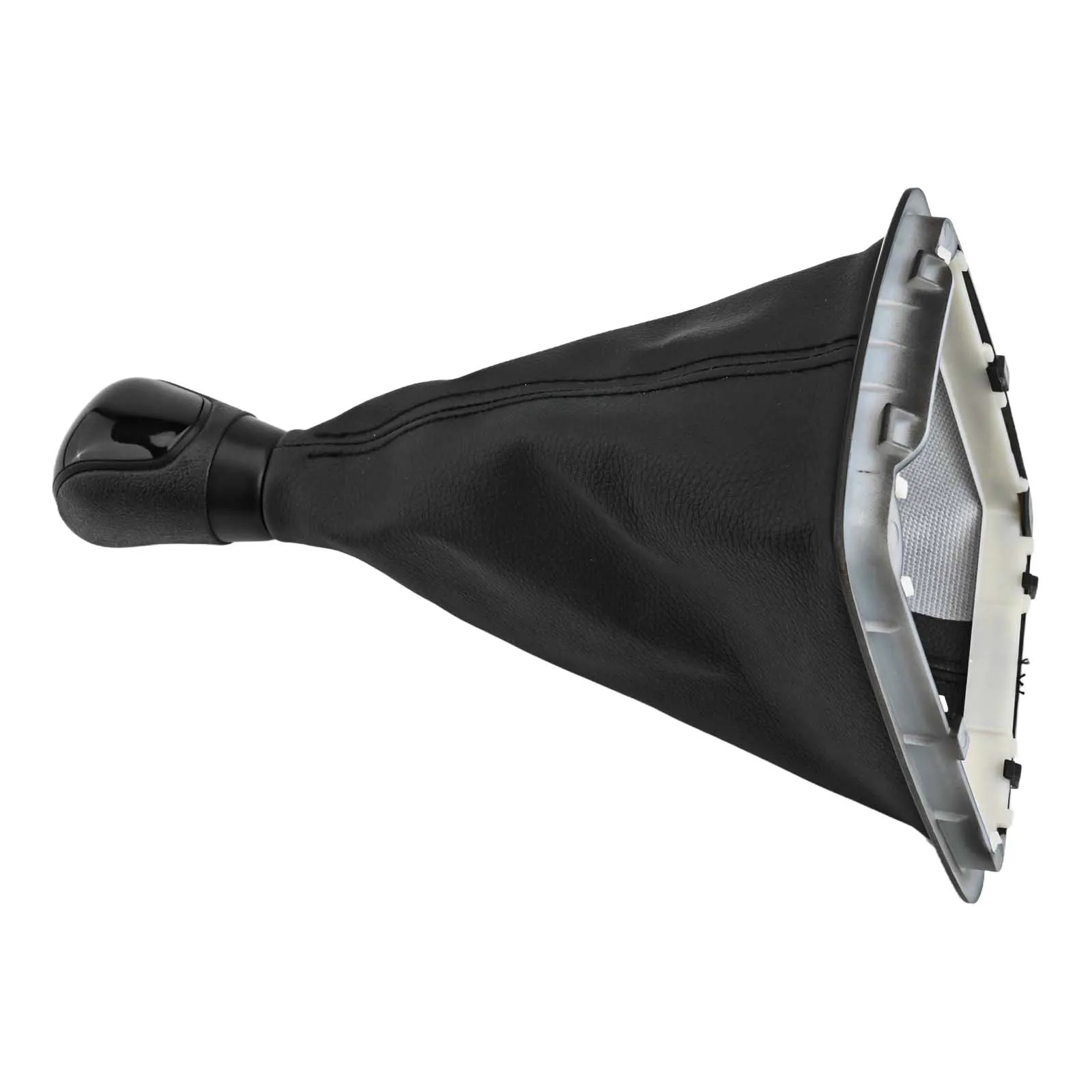 5-Speed Manual Gear Shifter with Premium Leather Cover Compatible with Multiple For Ford Models Including For Focus For Fiesta