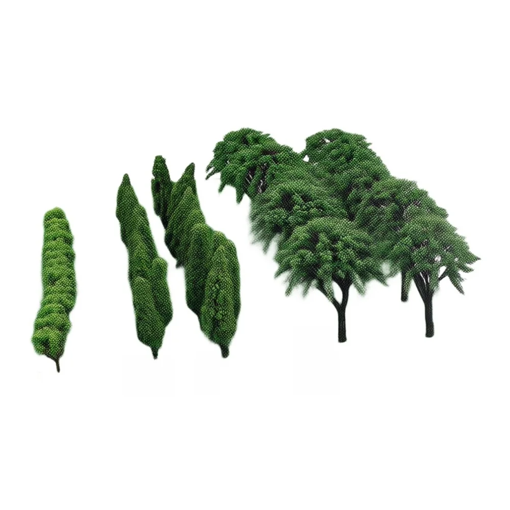 High Quality Practical Useful Brand New Model Trees Scale Trees Wargame Accessories Model Train Plastic  High