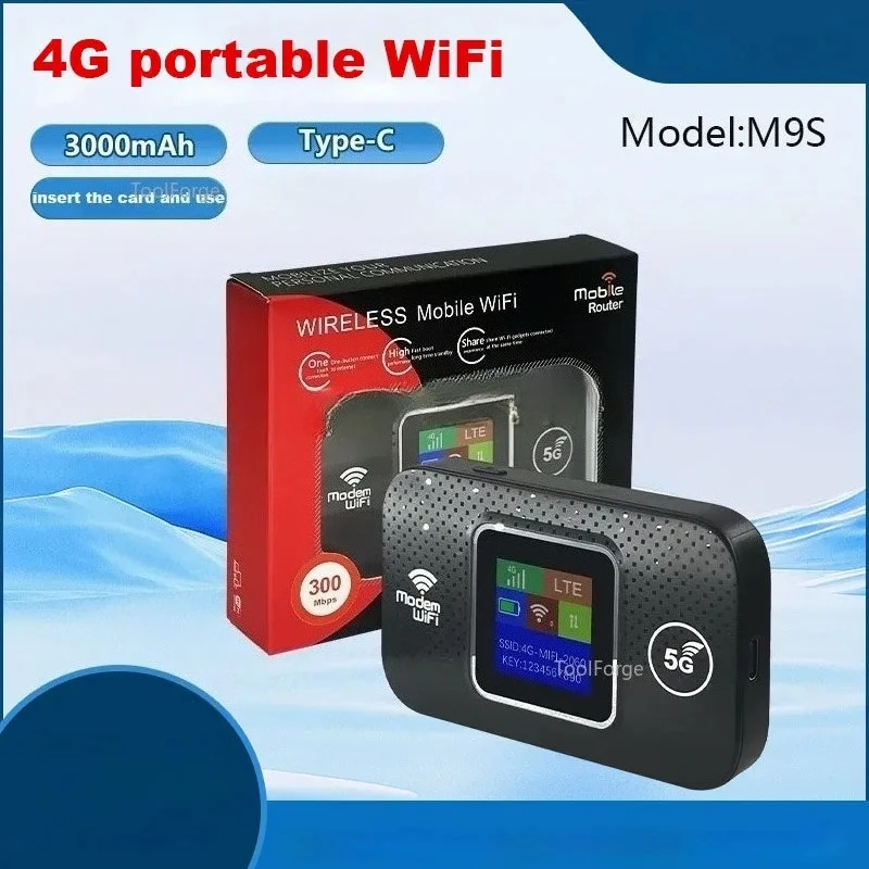 

4G мобильный маршрутизатор мини открытый Wi-Fi точка доступа беспроводной портативный карманный повторитель 150 Мбит/с 3000 мАч интерфейс Type-C