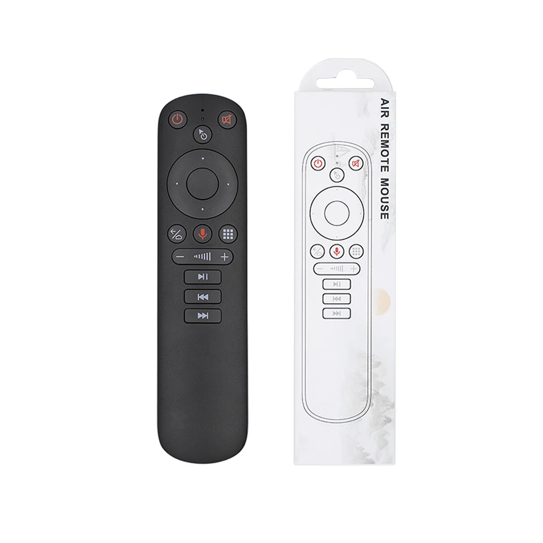 G50S Wireless Fly Air Mouse Voice IR Learning Microphone Gyroscope Smart Remote Control 2.4G G50 For X96 MAX VS G10S G30S