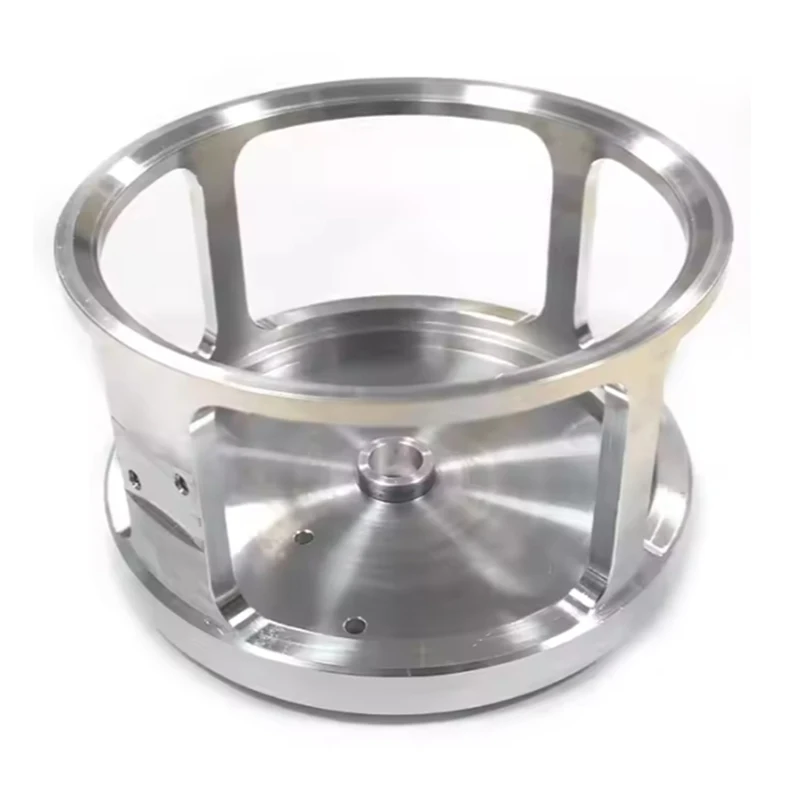Cnc Manufacturing Factory Customized Aluminum Anodized Color AIR-Two Fly Reel CNC Machining Part