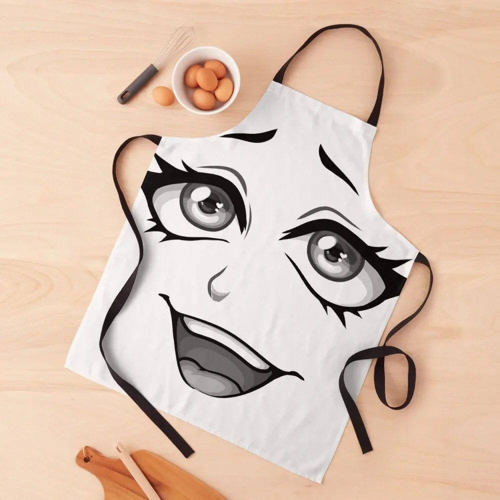 

Uguu~ [Greyscale] Apron Restaurant For Hairdresser For Home Accessories Apron