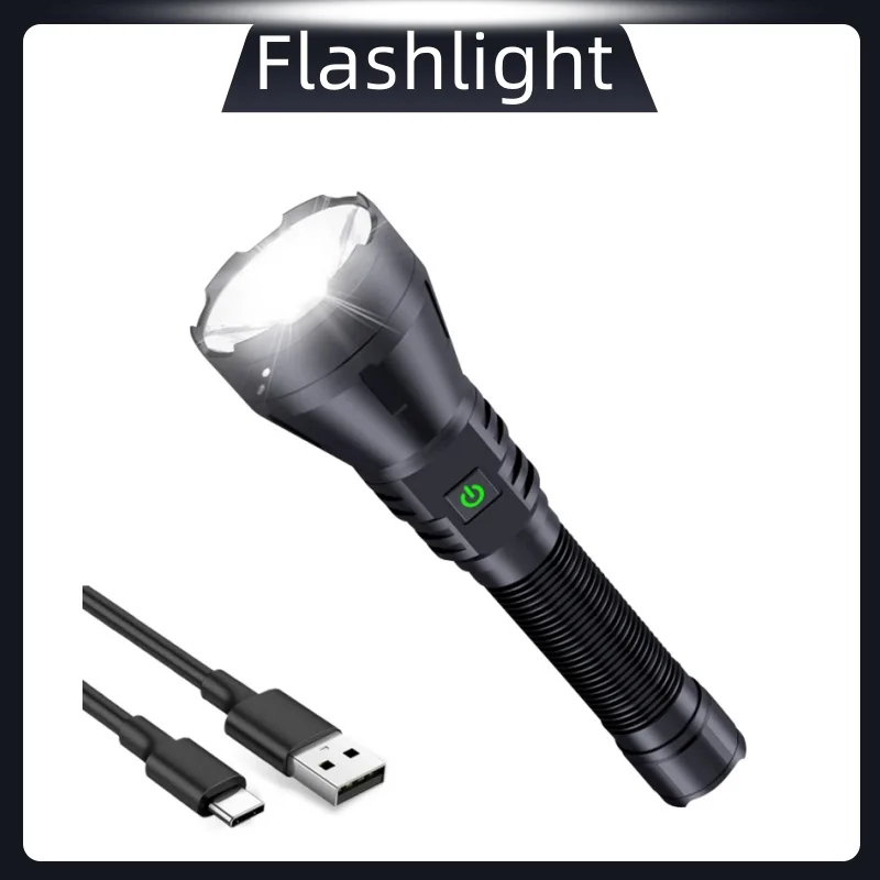 

Фонарик, супермощный перезаряжаемый телефон, фонарик для наружного освещения, кемпинга, рыбалки, охоты, скалолазания, приключений, экстренный свет, 1 шт.