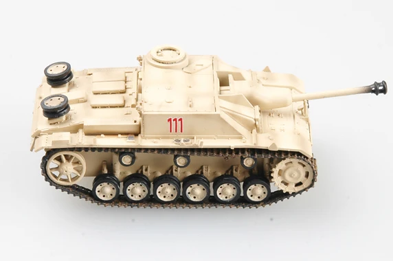 Easymodel 36150 1/72 German Stug III Ausf.G Rome 1944 Military Static Plastic Tank Model Finished Collection or Gift