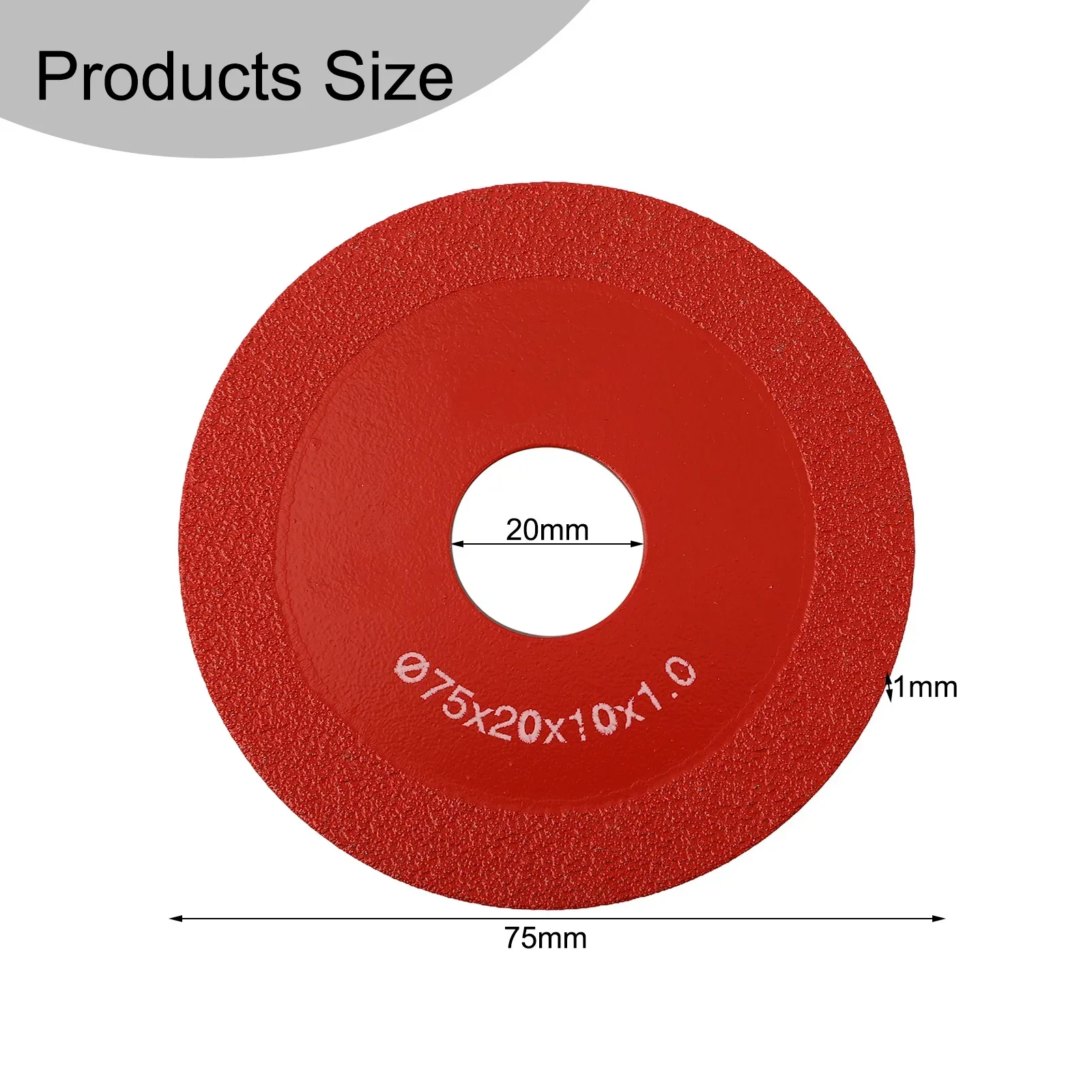 1pc 75mm Mini Cutting Disc Circular Emery Grinding Wheel For Angle Grinder Polishing Cutting Disc Electic Cutting Sheet