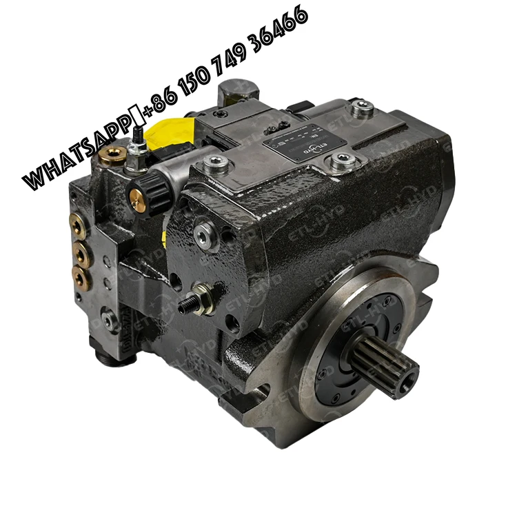 

New ETERNAL HYDRAULIC A4VG Hydraulic Pump A4VG71 A4VG90 A4VG125 A4VG180 Series A4VG90HD3DM2/32R+A10VO45DFR1/31R Variable Piston