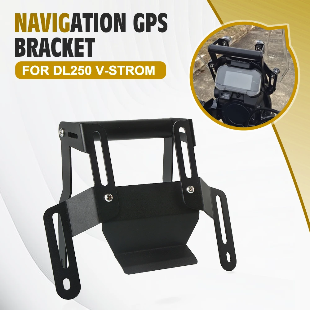 

Vstrom 250 Accessories Phone Stand Windshield Lifting Adjustment Support GPS Navigation Bracket For SUZUKI V-strom DL250 DL 250