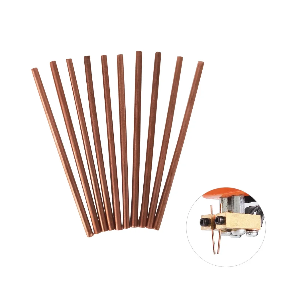 10Pcs Spot Welder Pin Used For JST-IIS Battery Spot Welding Machine Fixed Welding Copper Needles High Quality Replace Solder Pin