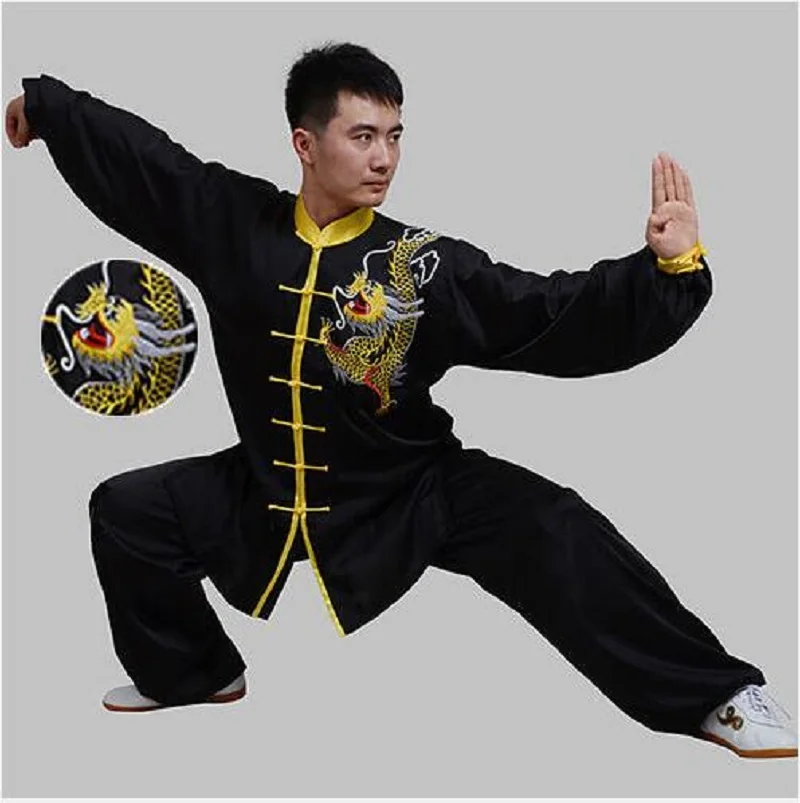 Wholesale Chinese Style Men Women Tai Chi Clothing Kung Fu Martial arts Uniform Suit Casual Outdoor Sport Jacket Pants Sets