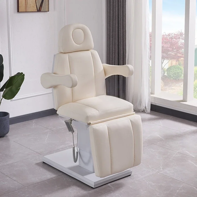 

Electric beauty bed multi function, massage stainless steel lift bed