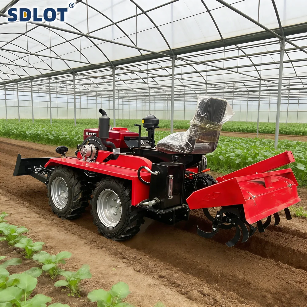 Customized Mini Farm Tractor 35HP 4x4 Wheeled Agricultural Tractor Diesel Compact Utility Farm Equipment Manufacturer