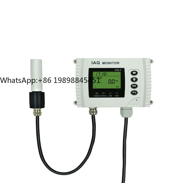 

0-30%VOL IAQ-2-O2 Oxygen Detector Gas Indoor Air Quality Monitor O2 Analyzer Room Use