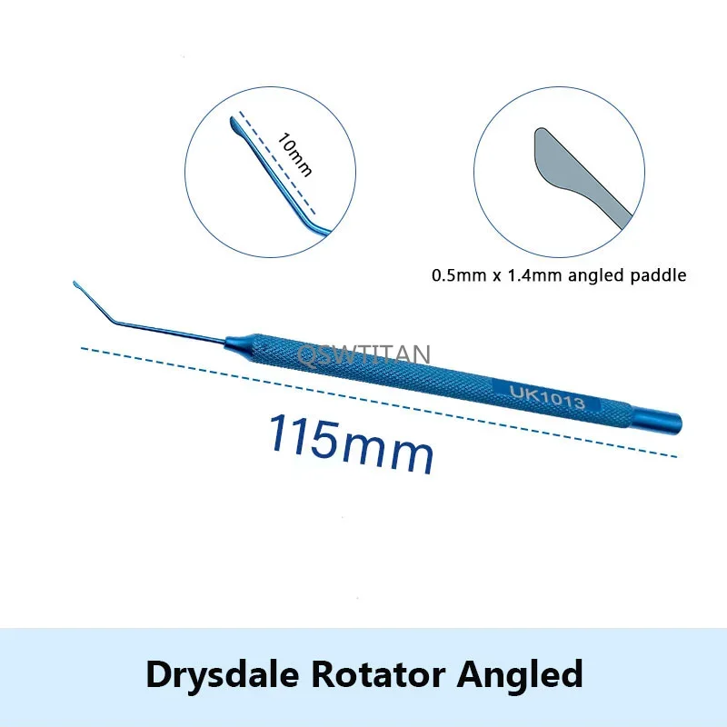 Instrumentos oftálmicos pálpebra dupla, Chopper Drysdale Nucleus dividindo gancho