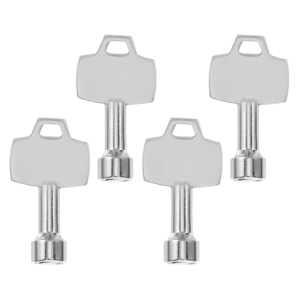 

4pcs Stainless Steel Litter Bin Triangle Socket For Outdoor Trash Cans Security Locks Garbage Bin Locking Metal Triangle