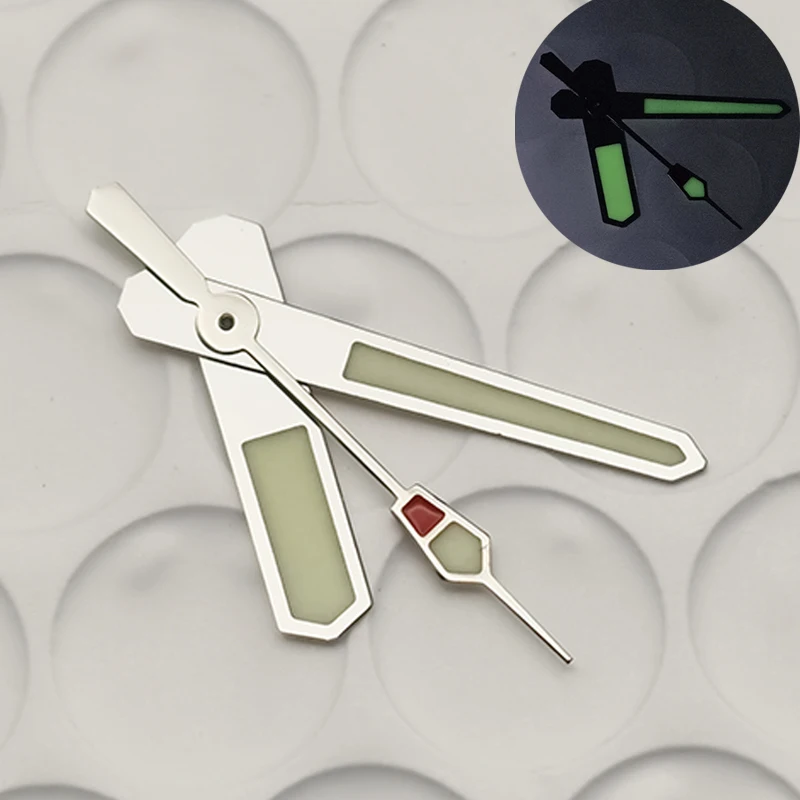 

NH35 Watch Hands Green Luminous Pointer Fit For NH35 NH36 4R35 4R36 7S26 Movement SKX007 SKX009 SRPD Men's Watch Parts Refit