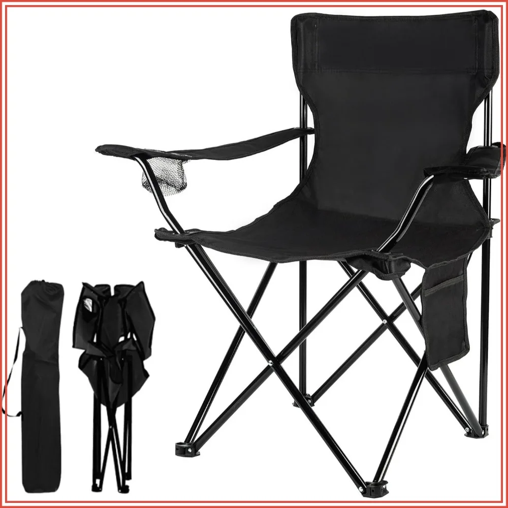 

Lightweight Folding Camping Chair for Beach, Lawn, Outdoor Sports - Portable & Compact
