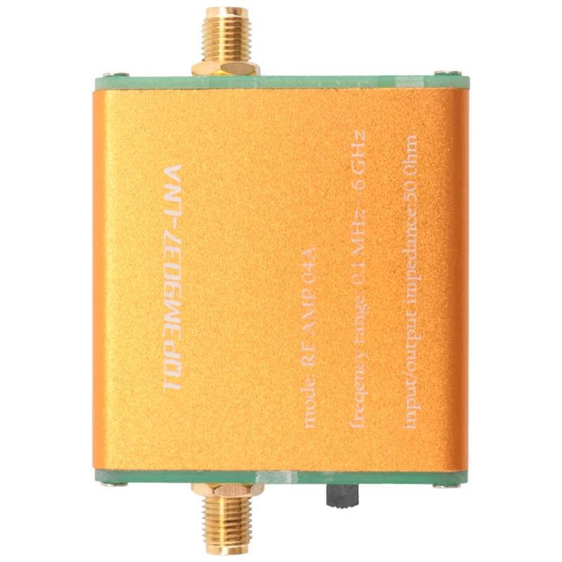 100K-6Ghz All Band Amplifier HF FM VHF UHF RF Preamplifier High Linearity Ultra-Low Noise Gain Amplifier