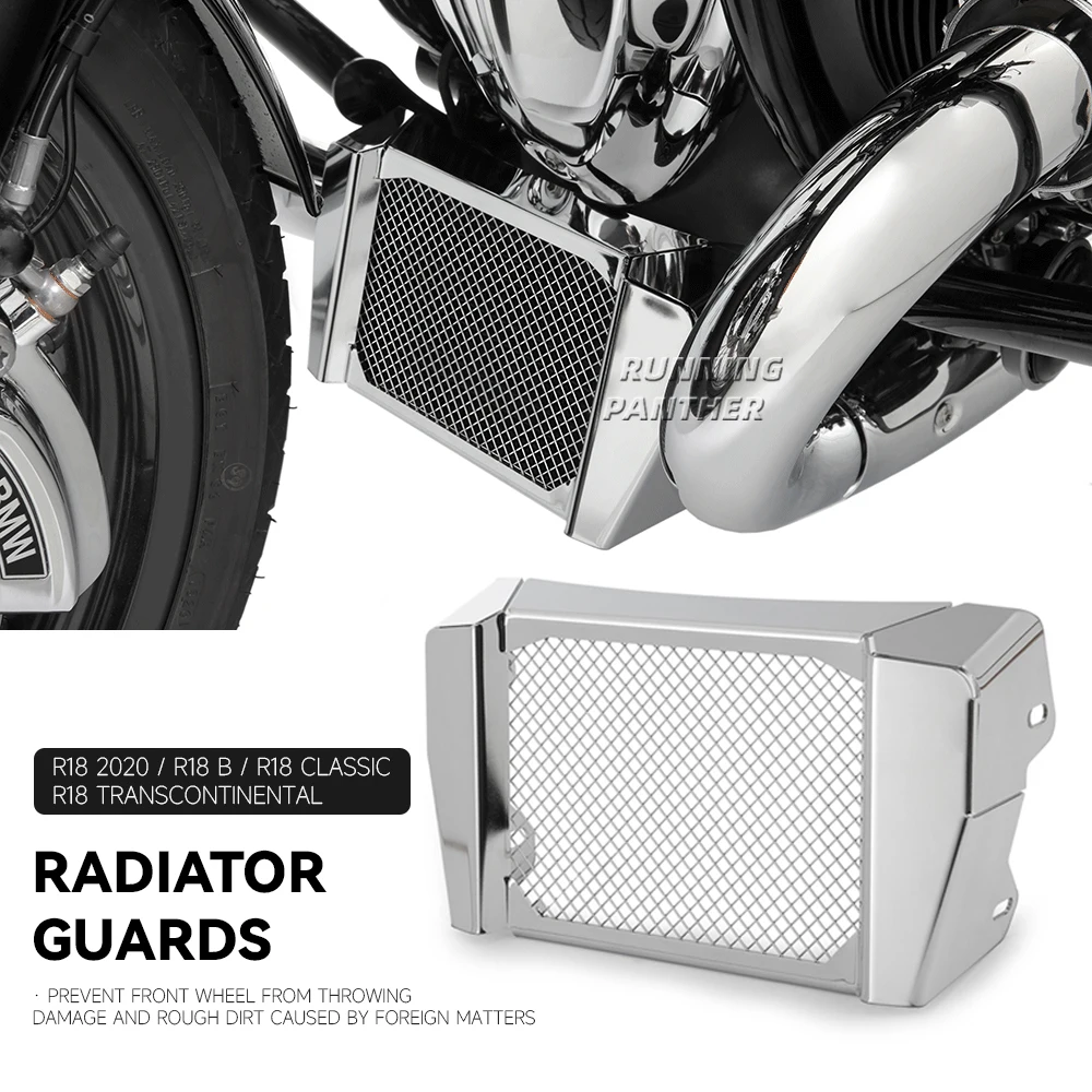 

Motorcycle Accessorie R 18 2020 2021 2022 Radiator Guard Grille Guard Cover Protector For BMW R18 Classic / B / Transcontinental