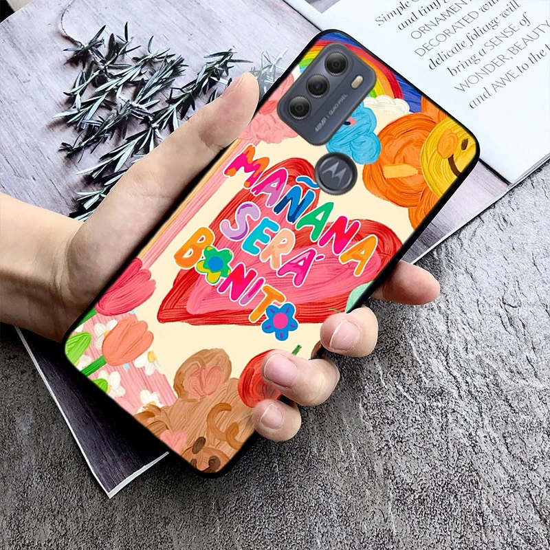 

Manana Sera Bonito Karol G Phone Case For Moto G84 G22 G32 G42 G52 G62 G53 G72 G60 G60S G100 G10 G20 G30 G13 G50 G 5G G Pure