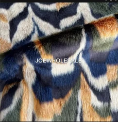 Wholesale Jacquard plush fur,clothing materials,faux fur fabric,Sewing accessories