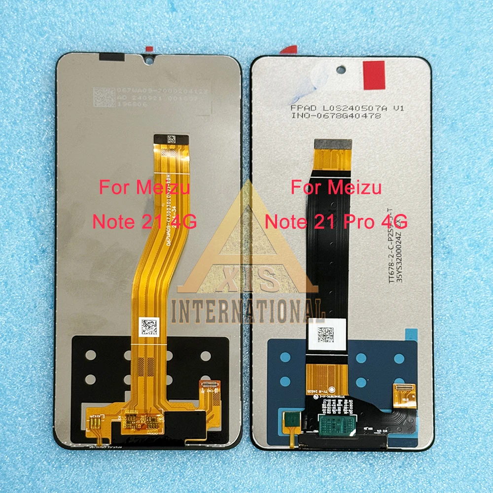 Оригинальный ЖК-экран для 4G Meizu Mblu 22 Pro M2512, сенсорный ЖК-экран для Mblu 21 M2416, для Meizu Note 21 4G, дисплей Note 21 Pro Оригинальный ЖК-экран для 4G Meizu Mblu 22 Pro M2512, сенсорный ЖК-экран для Mblu 21 M2416, для Meizu Note 21 4G, дисплей Note 21 Pro