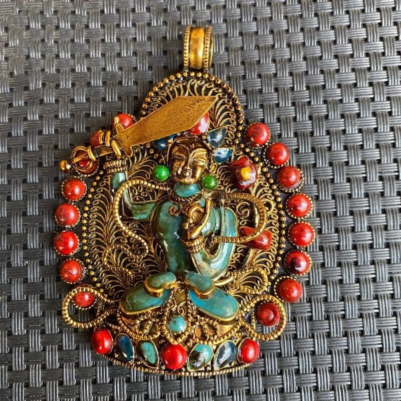 

Buddhist Supplies Buddha Statue Handmade Bodyguard Buddha Pendant Statue