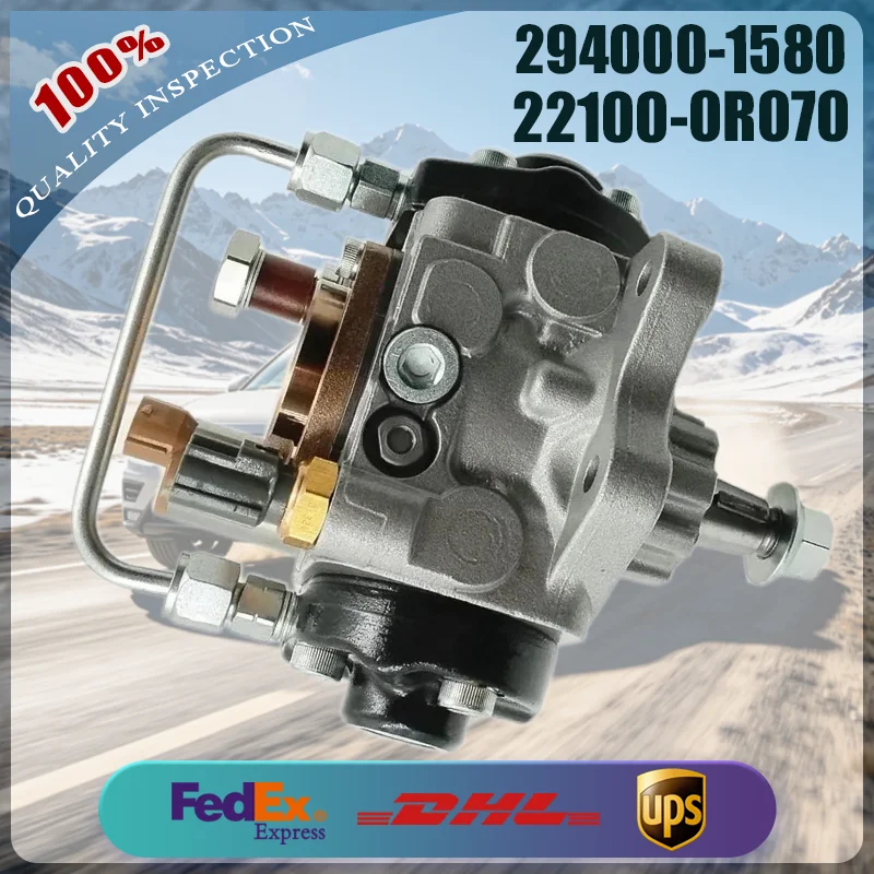 

High Quality Common Rail Fuel Pump for Toyota Avensis Corolla ER2 RAV4 2AD Diesel Part Number 294000-1580 2940001580 22100-0R070