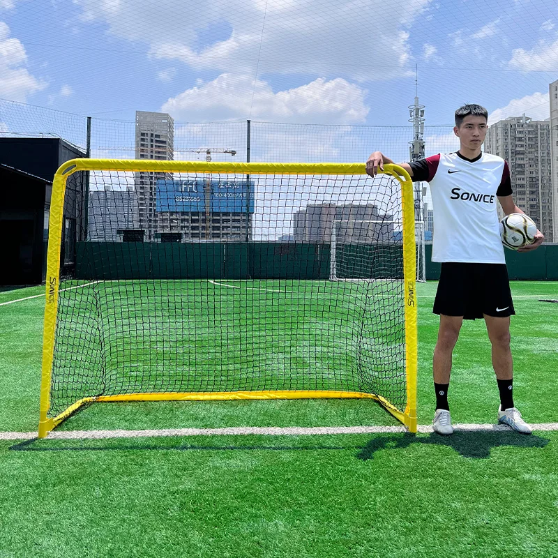 

2*1,5/1*1 Высококачественные стальные складные футбольные и хоккейные цели в двух размерах