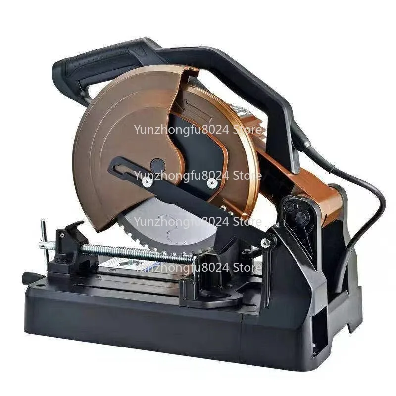 Portable Metal Cutting Saw 10-14 Inch Cold Cutting Dustless End Face for Pipe No Color Change Ideal for Metal Work