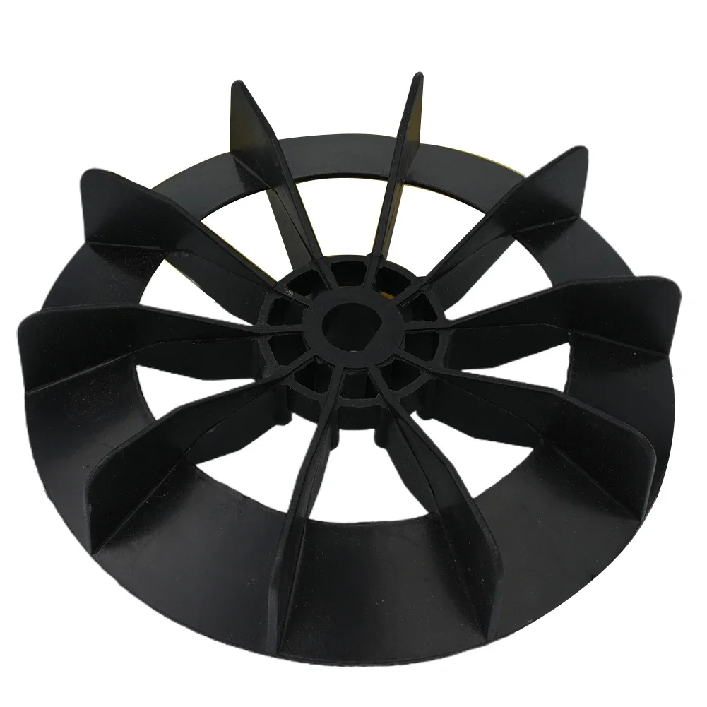 150mm Outer Diameter Air Compressor Black Plastic Fan Blade Direct-On-Line Motor Small Power Tools Accessories