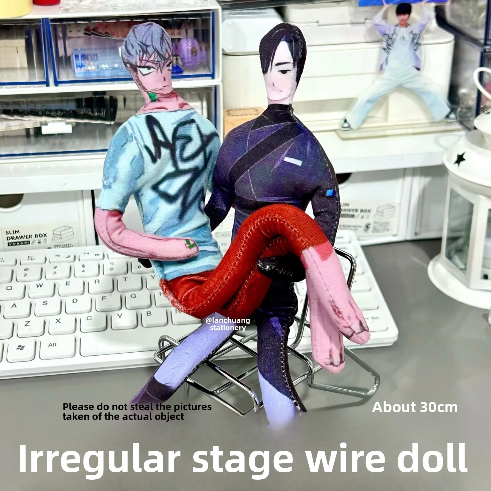 Alien Stage Figurine articulée à membres détachables, supportée par fil, jouet de collection, décoration de bureau, cadeau, objet décoratif