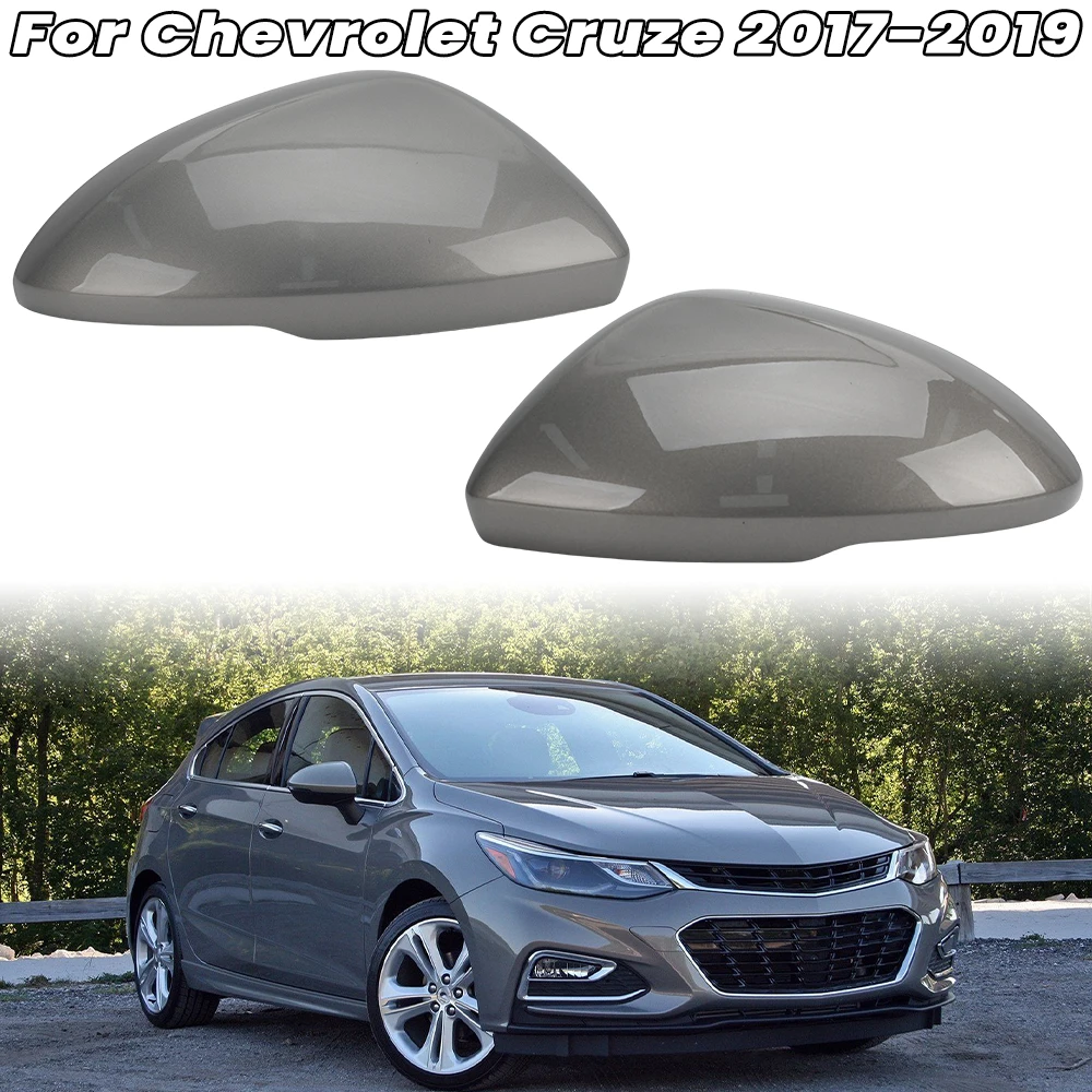 

Крышка бокового зеркала на дверь для Chevrolet Cruze 2017-2019 Platinum Pearl Grey с пряжкой, крышка зеркала на крыло, автомобильные аксессуары