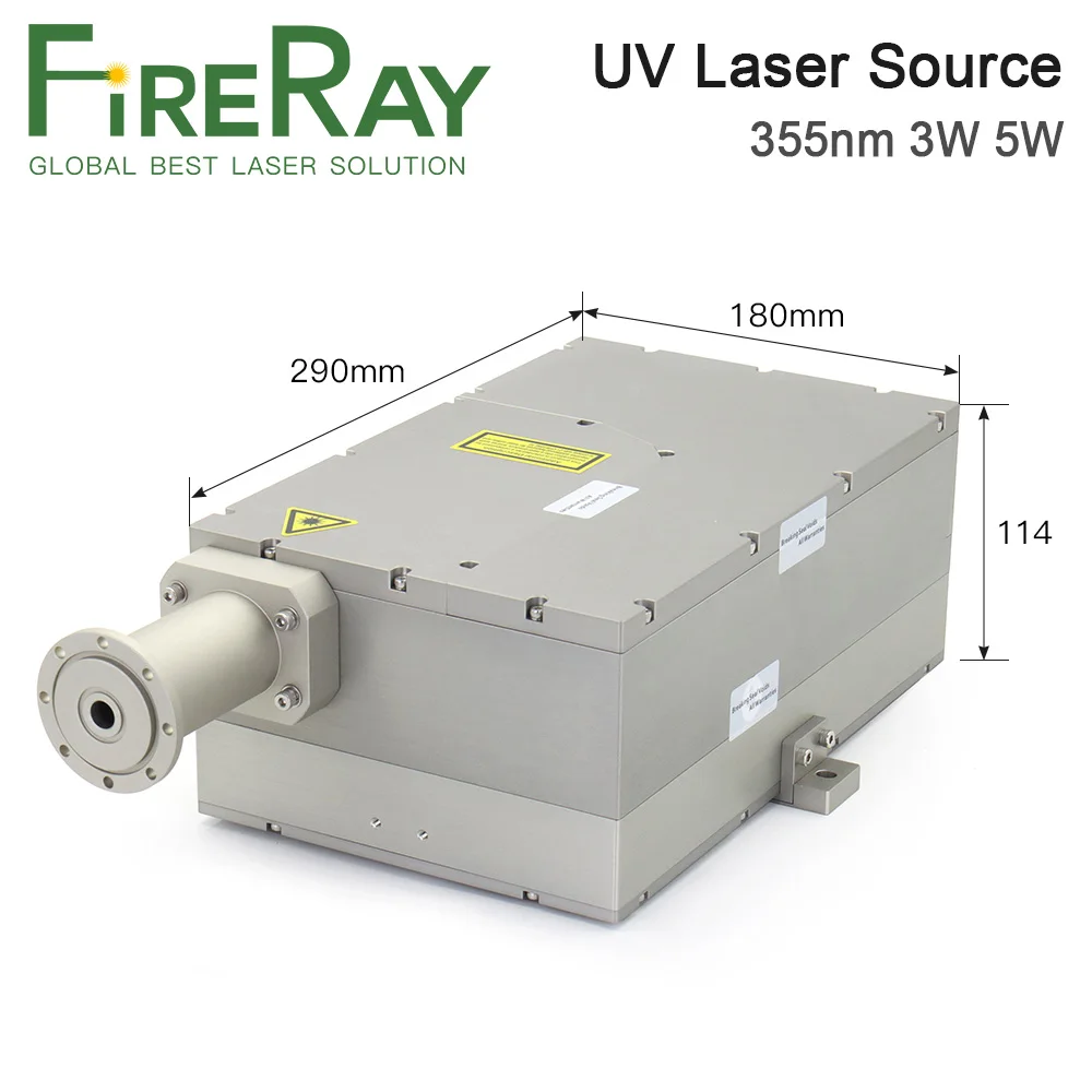 FireRay JPT SEAL 355nm 3W 5W UV Laser Source Water Cooled and Air Cooled Laser Module for UV Laser Marking Machine