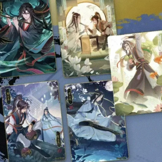 

Коллекционные карточки Mo Dao Zu Shi: Вэй Усиань и Лан Ваньцзи — Аниме-карточки «Мастер демонического культивирования» для фанатов аниме