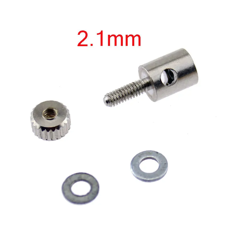 10Pcs RC Airplane Helicopter Multicopter Pushrod Linkage Stopper Servo Connectors Adjustable Easy 2.1mm/1.8mm//1.2mm rc parts