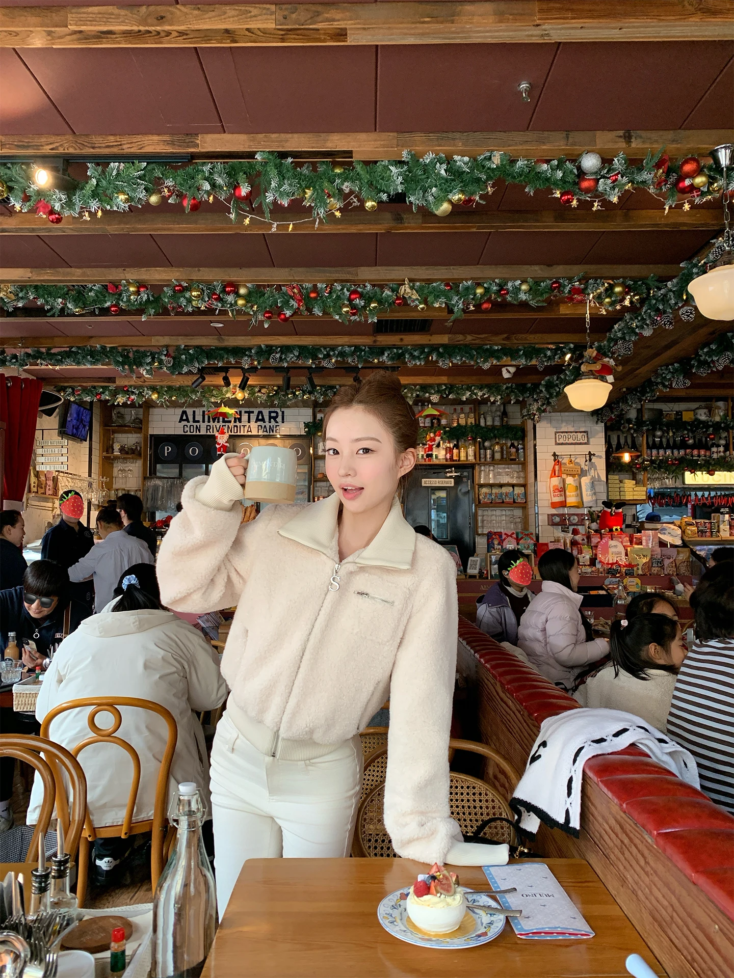 

Пальто из мягкого тонкого меха ягненка из Перу, повседневное, женское, осенне-зимнее, с воротником, на молнии, стандартного кроя, тонкое, длинное, свободного кроя