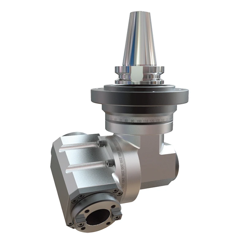 

Universal Angle Head AGBU BT40 BT50 ER16/ER20/ER32/ER40 HSK CAT Cnc 90 Degree Angle Head For Milling CNC Machine Angle Head