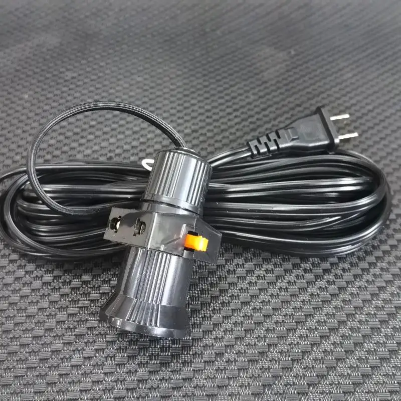 1Pcs E27 Lamp Port General Socket Cable Bulb Extension With Outlet 5/8 Meters Lamp Socket Extension For Indoor Outdoor Lighting