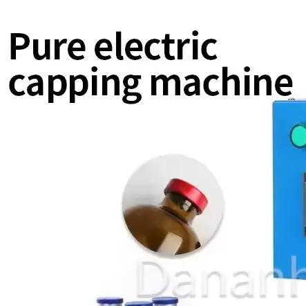 Commercial Electric Bottle Capper, Automatic Vial Crimping Machine, Desktop Capping Equipment For Vial Packing