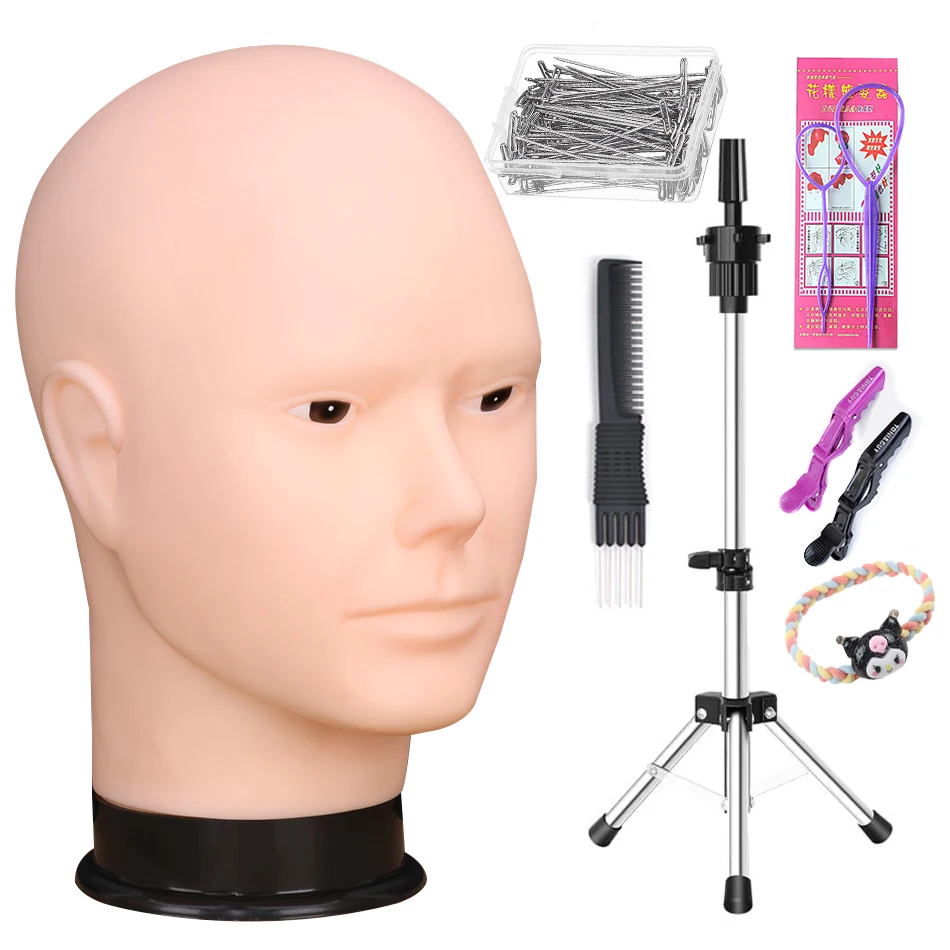 Adjustable Mannequin Head Wig Stand