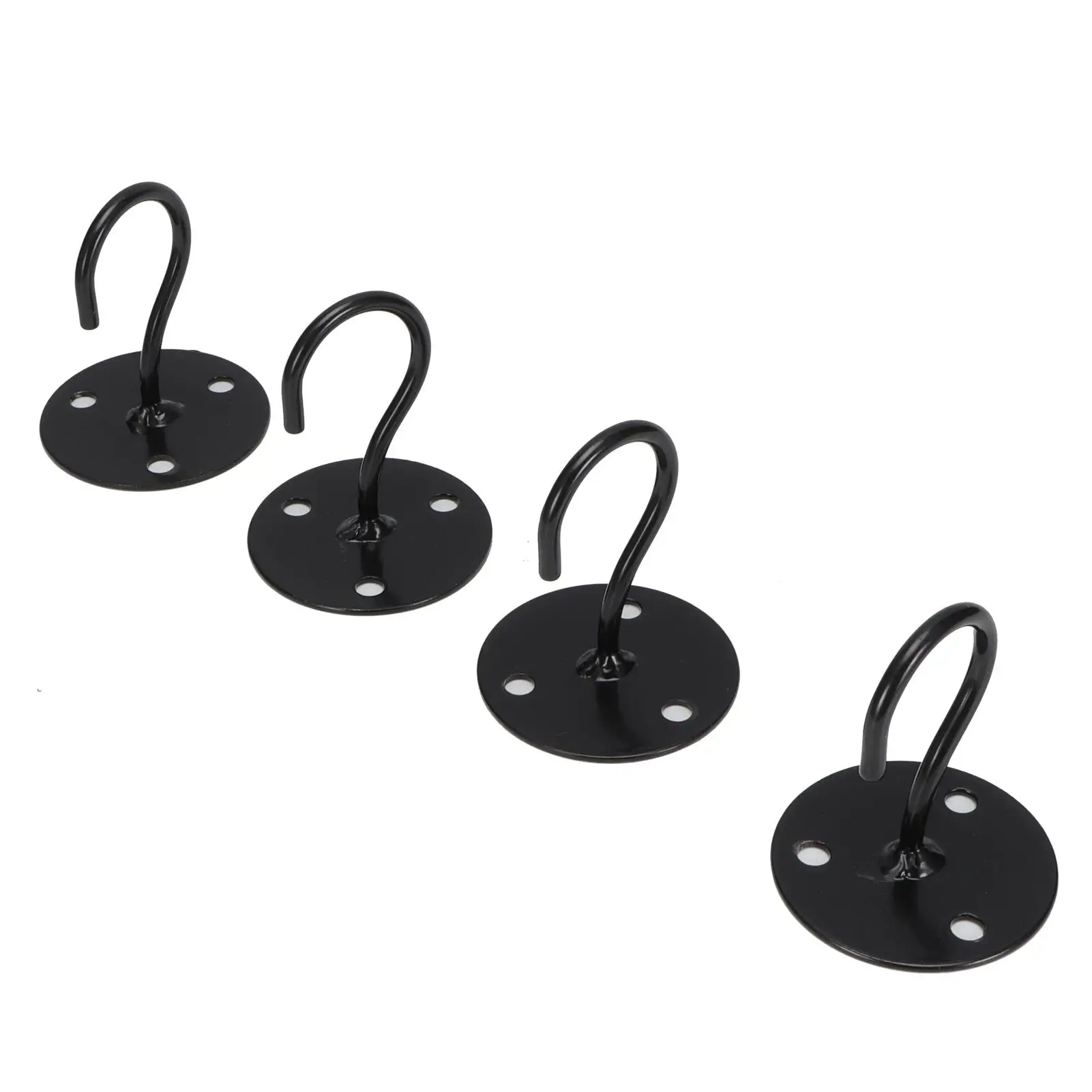 New Title: 4Pcs Metal Ceiling Wall Mounted Hooks for lantern Flower Pot Wind Chimes