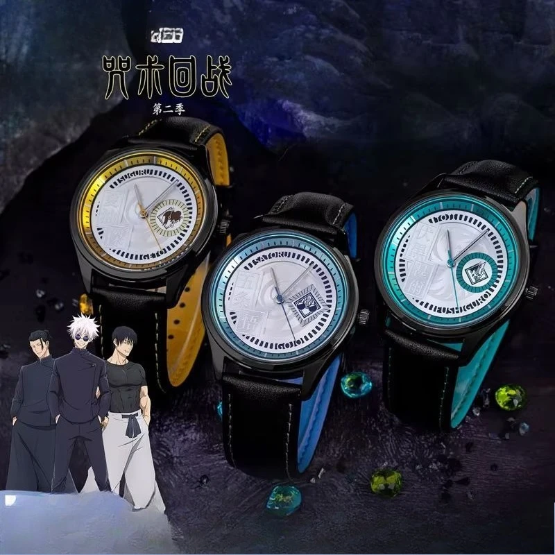 

Jujutsu Kaisen аниме товары милые мультяшные студенческие часы креативные персонализированные аниме кварцевые наручные часы подарок оптовая продажа