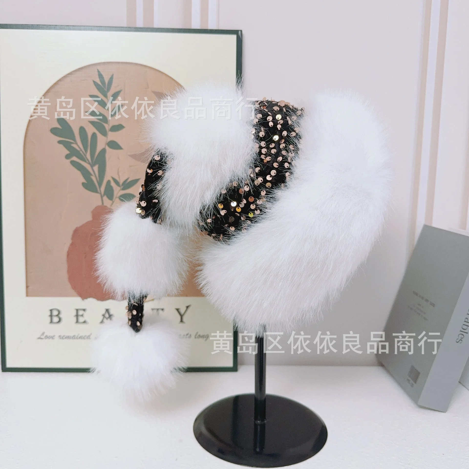 

New Brown Glitter White Men's Women's Plush Creative Christmas Hats Christmas Accessories Adult Top Gorro Y2k Hats 4m830