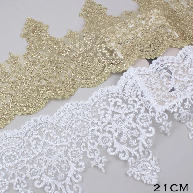 

10 Yards/Lot Classic Home Textile Embroidery Sofa Lace Tablecloth Skirt Clothing Decoration Lace Trim Accessories