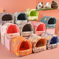 Rodent Hammock Guinea Pig Bed Hamster Bed Rodents Ferret Hammock Guinea Pig Accessories Chinchilla House Pet Guinea Pig Goods