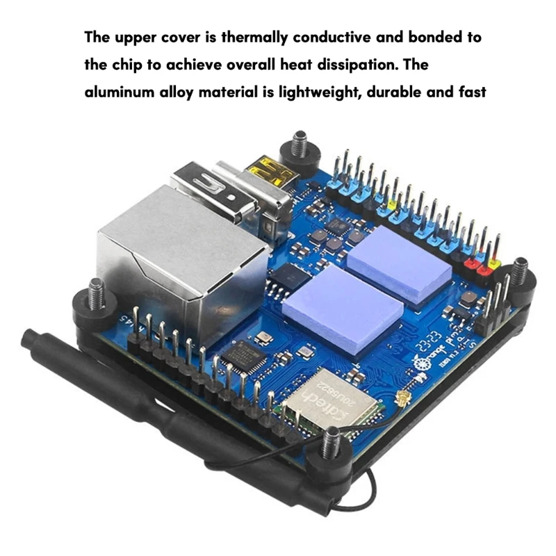 Compact and Efficient for Orange   3 Aluminum Case for Heat Management